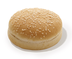 2103887 Hamburger bun met sesamzaad Ø9,8 cm