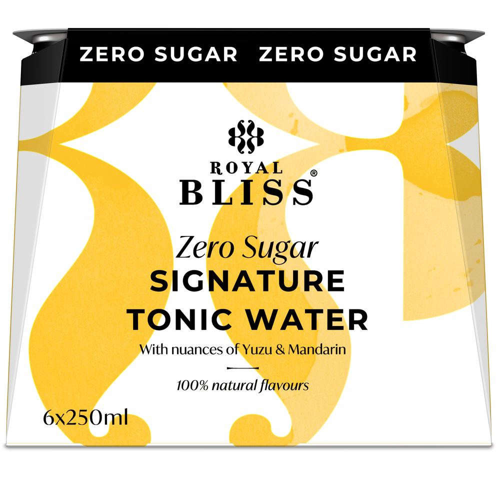 Royal Bliss signature tonic water zero boîte 25 cl