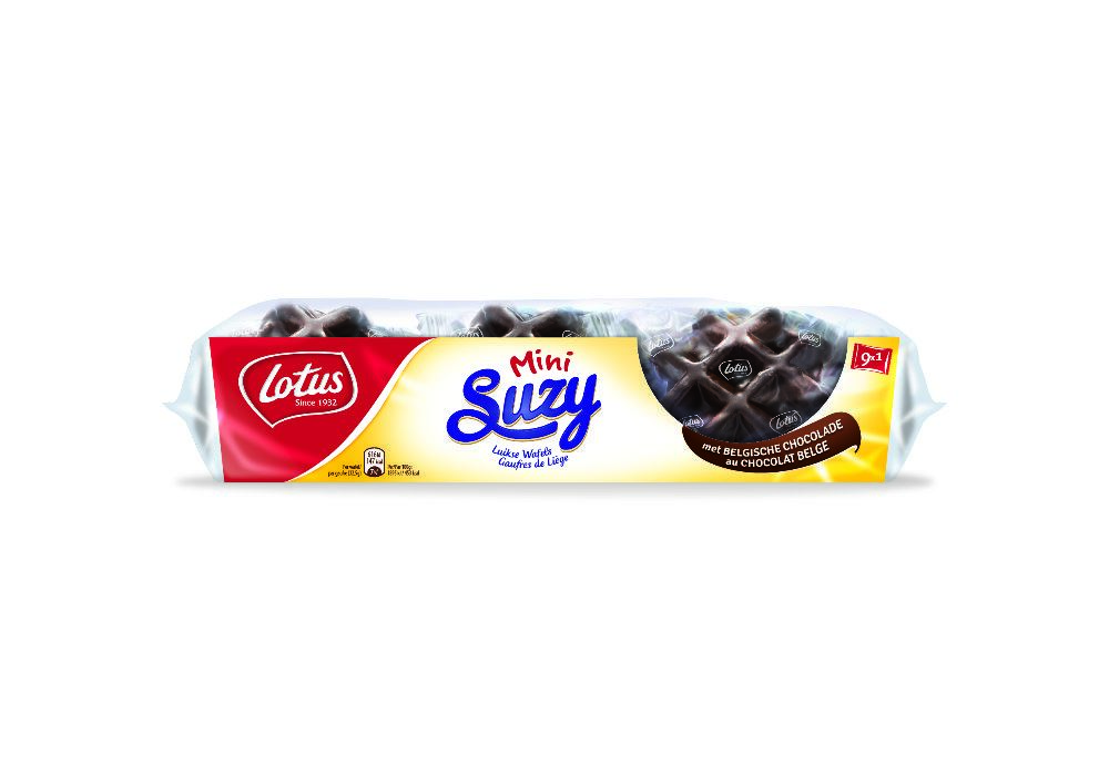 Mini Suzy wafel met chocolade