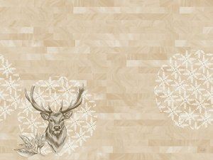 Placemats Dunicel wild deer - 30x40 cm