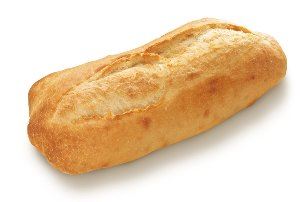 B751 Bâtard brood wit 25x11 cm