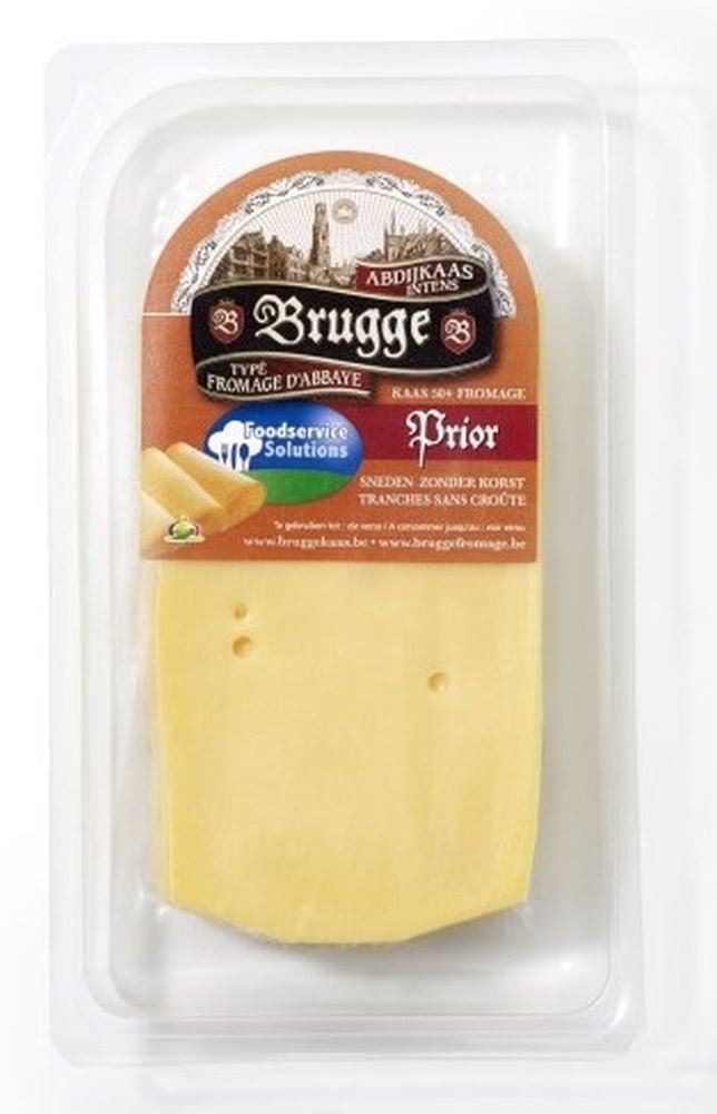 Brugge tranches de fromage prior sans croûte