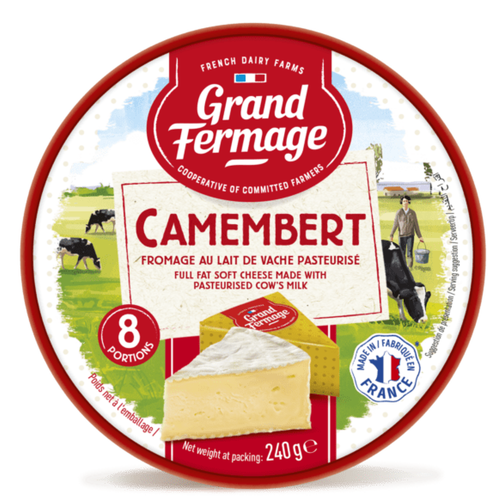 Camembert - porties 30 g
