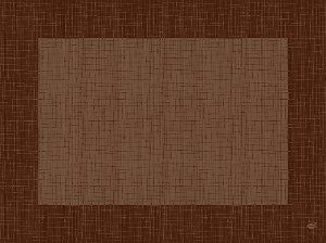 Dunicel set de table linnea marron - 30x40 cm