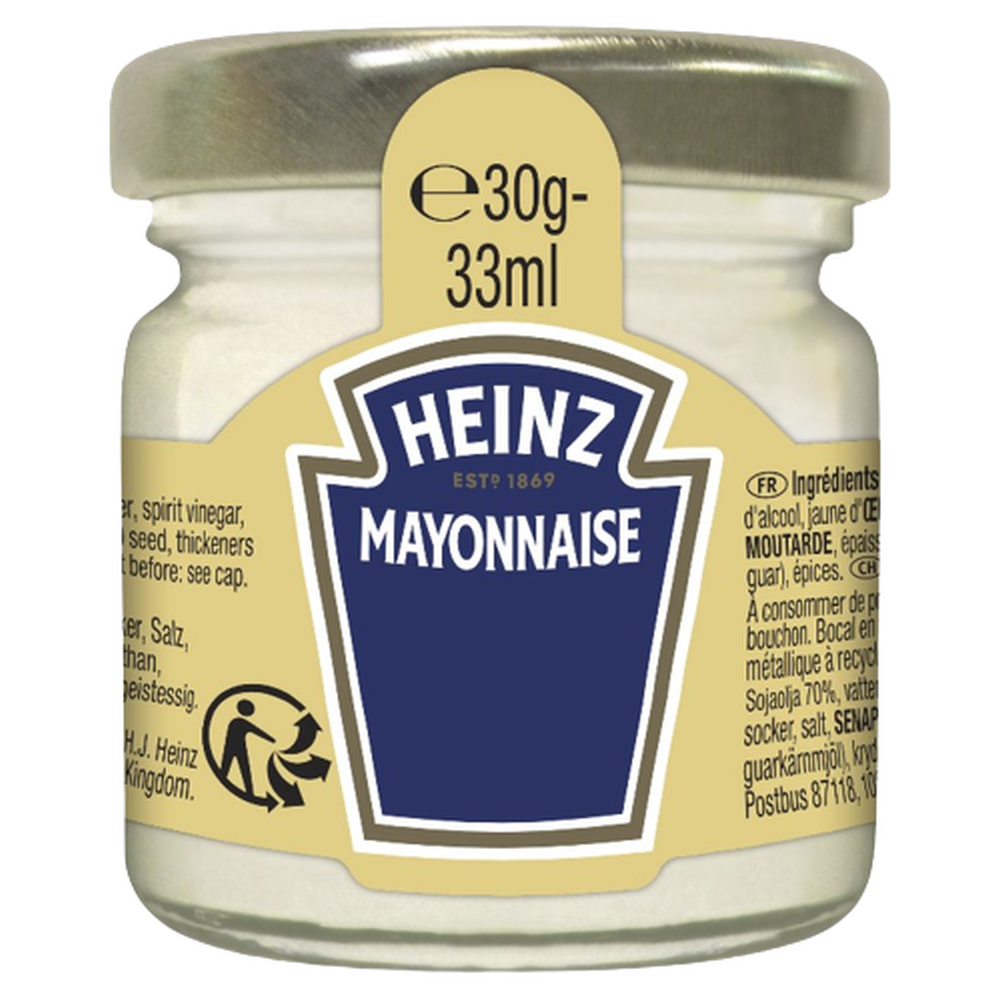 Mayonaisse - portions 34 ml