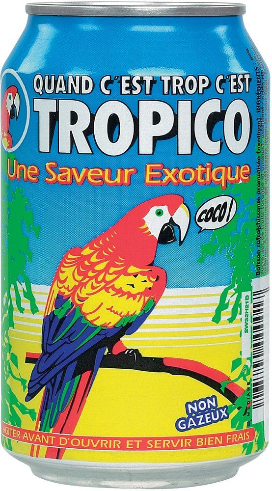 Tropico boîte 33 cl