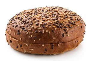 B959 Volkoren hamburger bun Ø11,5 cm