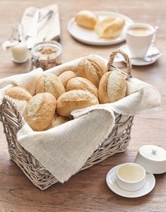Petits pains resto blancs 8 cm