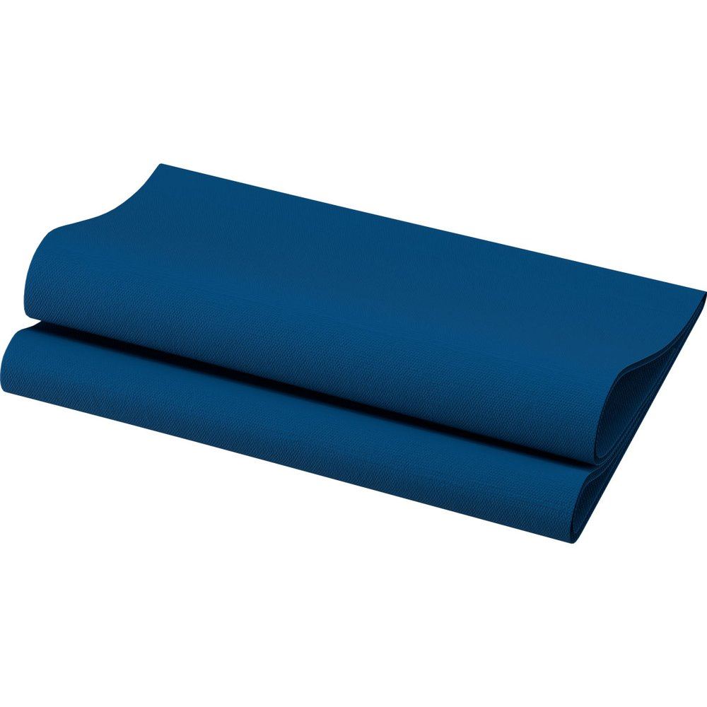 Serviette bleue foncée bio dunisoft - 40x40 cm