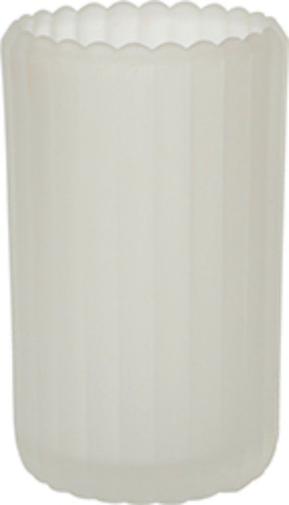Patio chandelier blanc mat - 125x75 mm