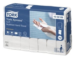 Tork Xpress® essuie-mains multifold doux blanc - Premium