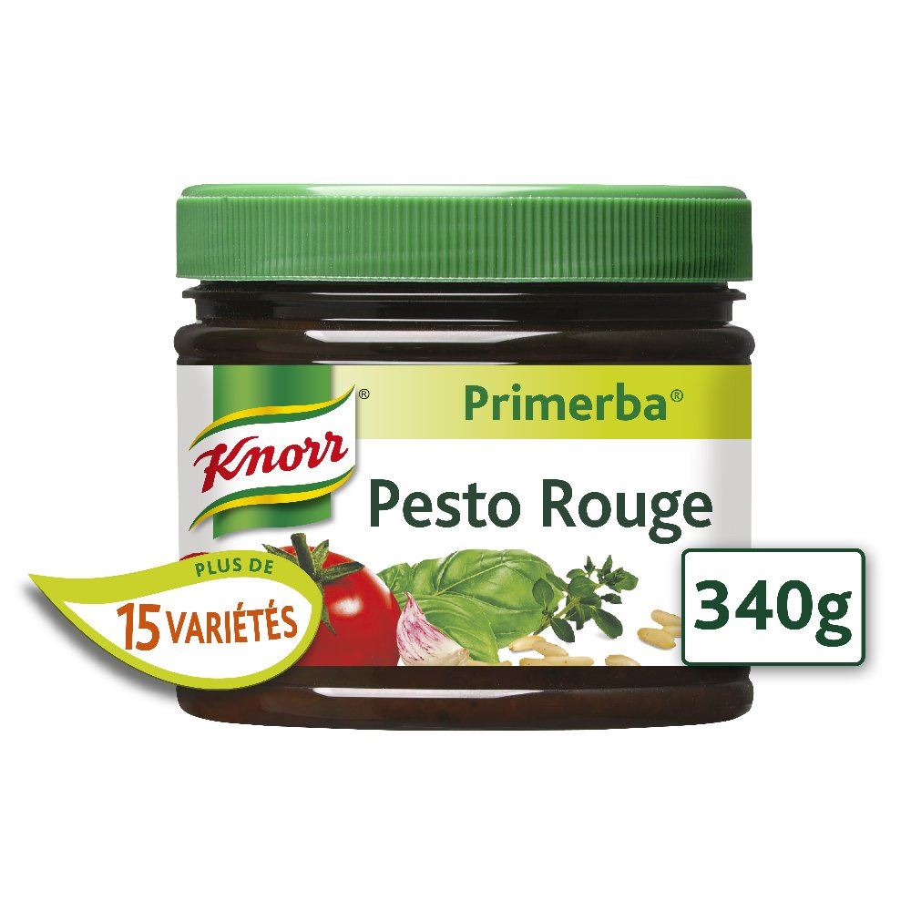 Pesto rouge  -   purée d'herbes