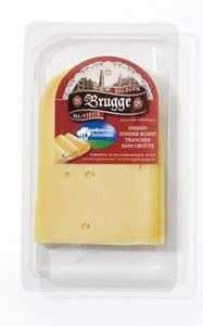 Brugge tranches de fromage mi-vieux sans croûte
