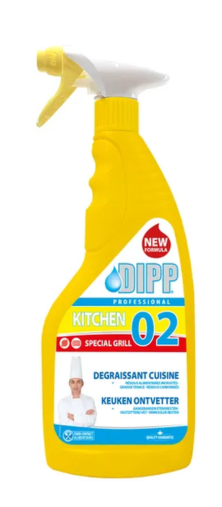 DIPP N°02 - Dégraissant cuisine Special Grill