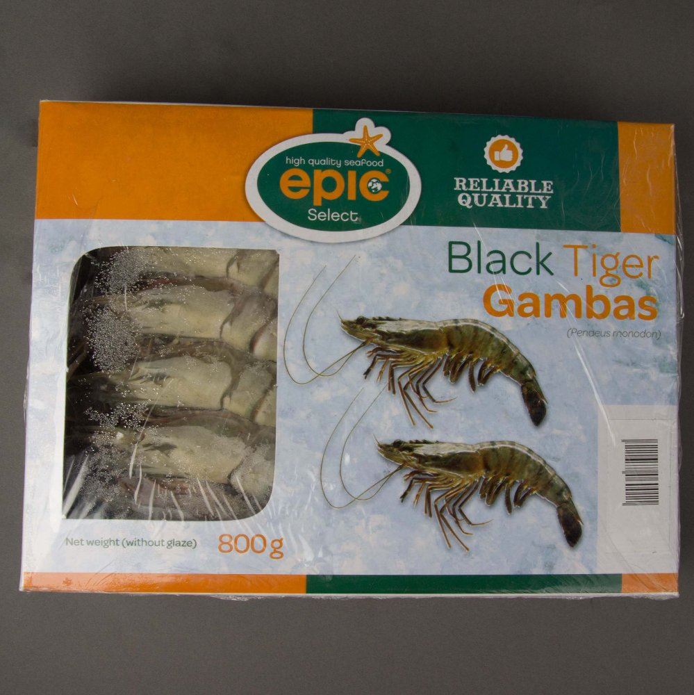 Gambas Black Tiger 6/8