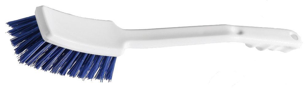 Churn brush hard long blue