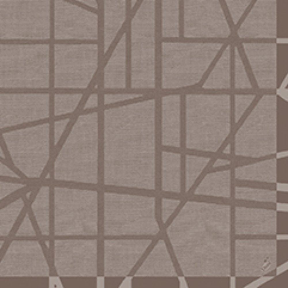 Dunilin serviette maze greige - 40x40 cm