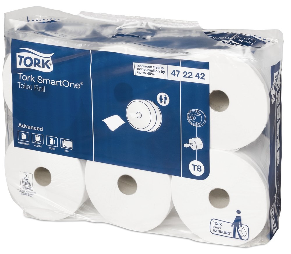 Tork SmartOne® papier toilette blanc