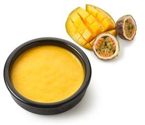 Crème brûlée mangue & passion