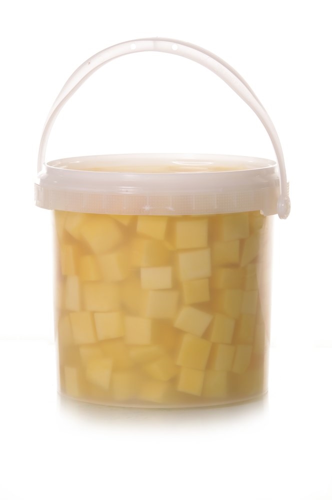 Salade de fruits mangue en cubes - au jus