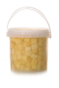 Salade de fruits mangue en cubes - au jus