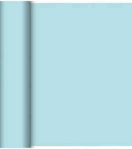 Tafellaken tête à tête mint blue - 0,40x24 m