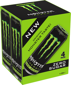 Monster energy zero sugar boîte 50 cl
