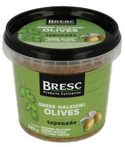 Tapenade Halkidiki d’olives vertes