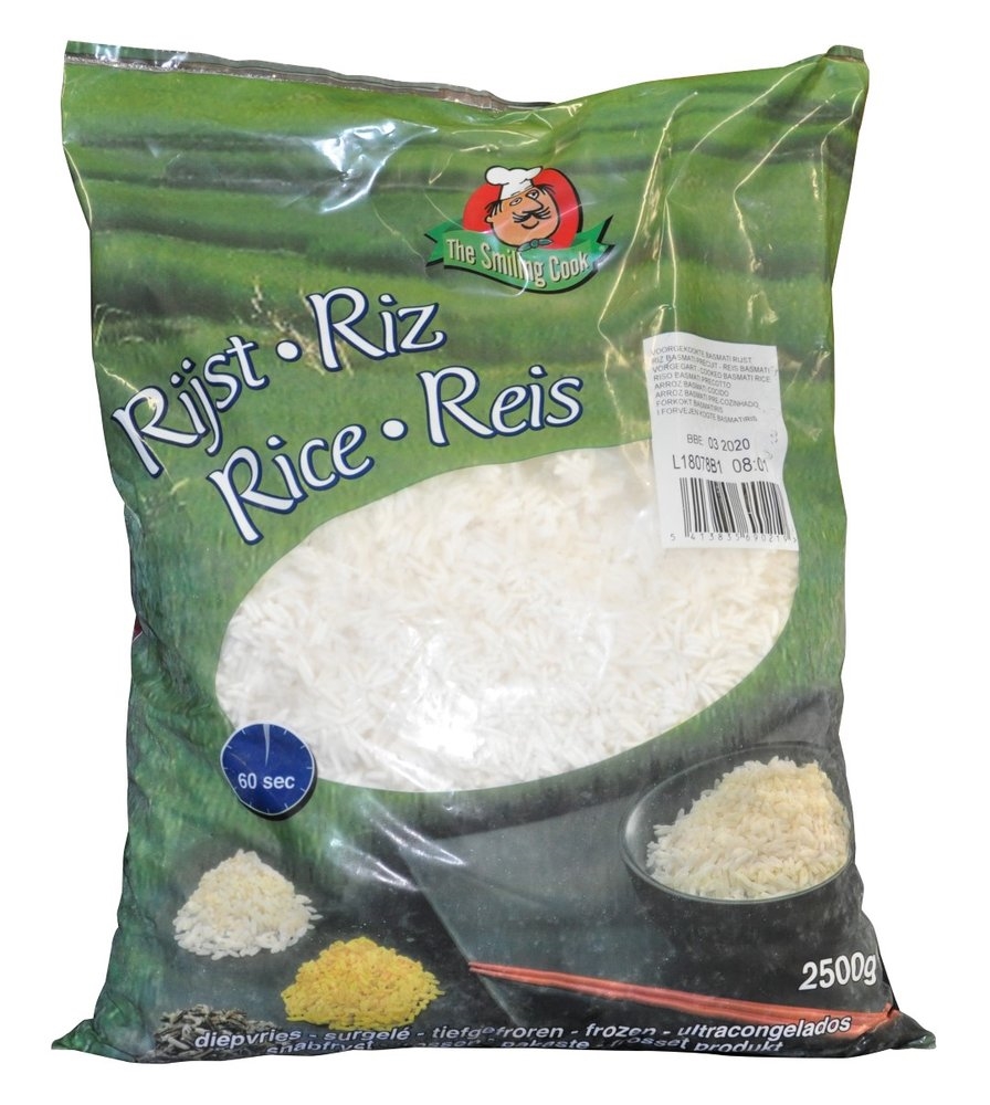E4 Basmati rijst - voorgekookt