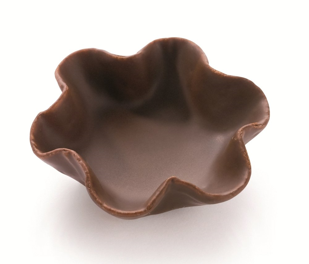 Mini wafeltulp chocolade Ø5,5 cm