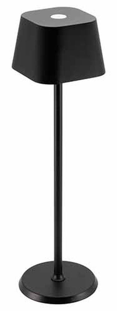 Georgina lampe de table noire dimmable - Ø11xH38 cm