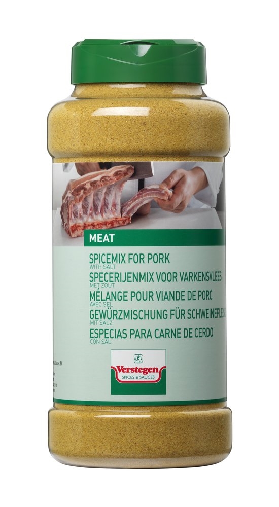 Kruidenmix voor varkensvlees met zout