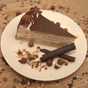Gâteau progrès chocolat-praliné buffet Ø23 cm - 12 portions