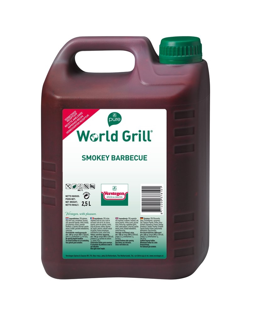 World Grill smokey barbecue pure