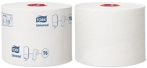 Tork papier toilette rouleau mid-size blanc - Universal