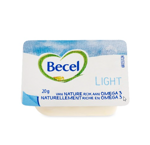 Becel coupelles de beurre light 38% - portions 20 g