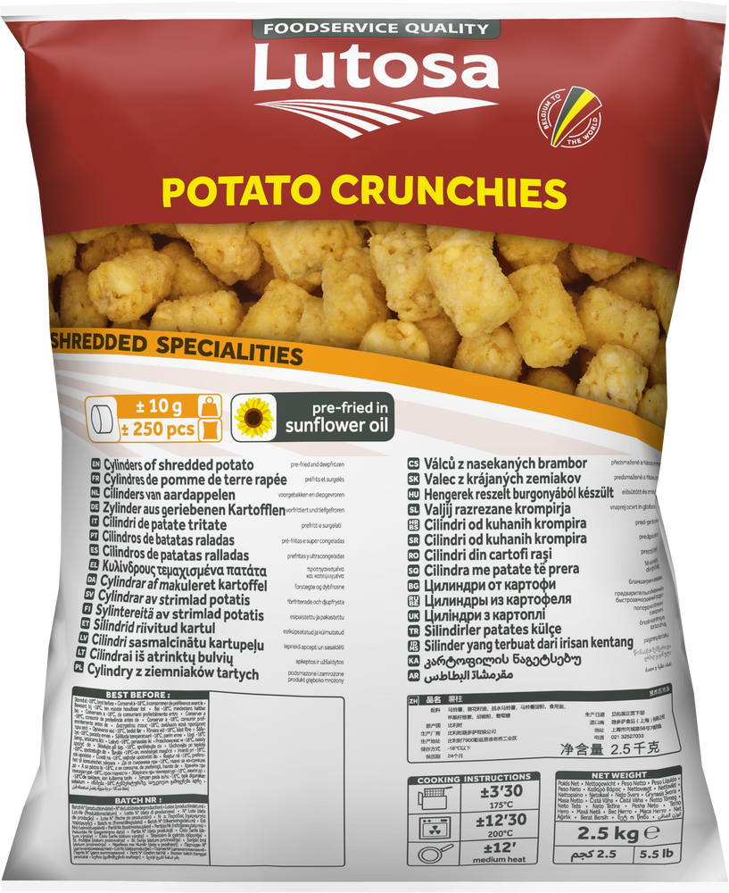 Potato crunchies