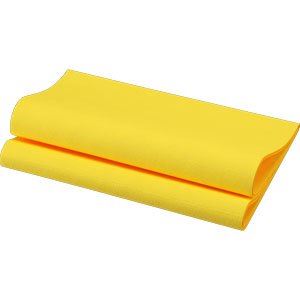 Servet geel bio dunisoft - 40x40 cm