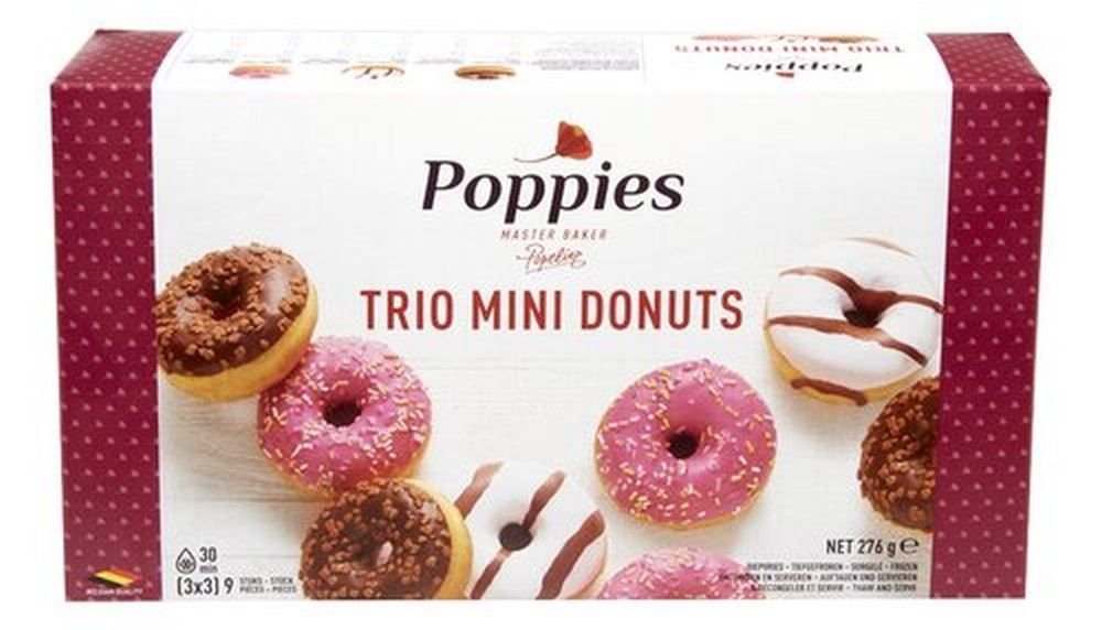 Trio mini donuts