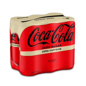 Coca-Cola zero no caffeine boîte 33 cl
