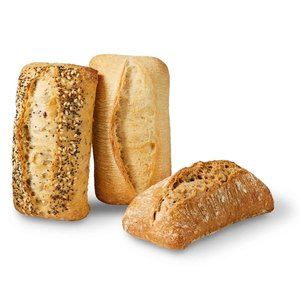 37551 Mix rechthoekig broodje
