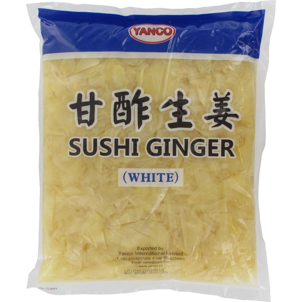 Sushi ginger (white)