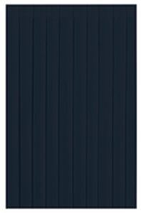 Dunicel tafelrok zwart - 0,72x4 m