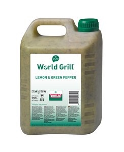 World Grill lemon & green pepper pure