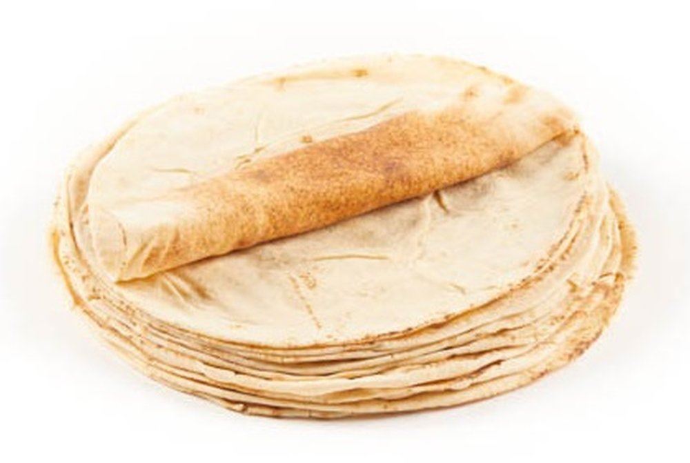 5001979 Lebanese flatbread white Ø22 cm