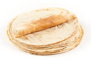 5001979 Lebanese flatbread white Ø22 cm