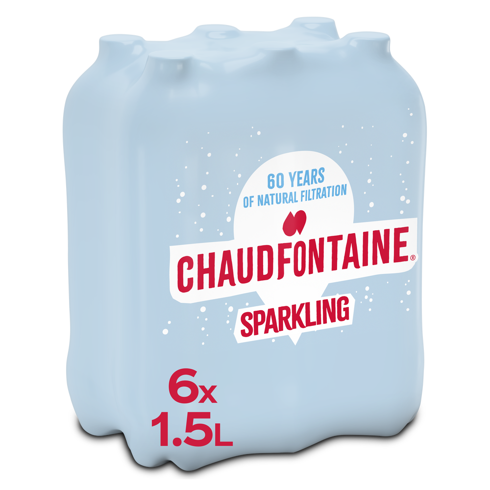 Chaudfontaine pétillant pet 1,5 L