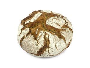 1960 Rustiek brood rond bruin