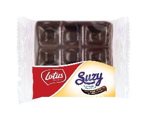 Suzy vanillewafel met chocolade