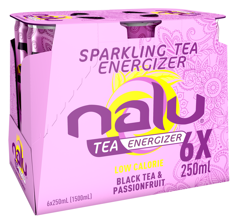 Nalu black tea & passion fruit boîte 25 cl